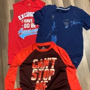 3 shirt boys bundle like new